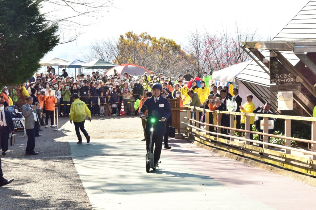 大阪府民の森で「なるかわウェルネスフェスタ」を初めて開催